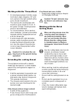 Preview for 105 page of Grizzly MTS 52-15 E2 Translation Of The Original Instructions For Use