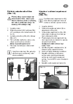 Preview for 171 page of Grizzly MTS 52-15 E2 Translation Of The Original Instructions For Use