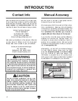 Preview for 4 page of Grizzly QUIET Series Owner'S Manual