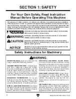 Preview for 10 page of Grizzly QUIET Series Owner'S Manual