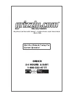 Preview for 34 page of Grizzly T10010 Instruction Manual