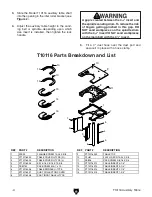 Предварительный просмотр 2 страницы Grizzly T10116 Instructions