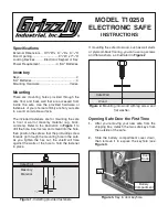 Grizzly T10250 Instructions preview