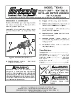 Grizzly T10813 Instructions Manual preview