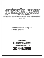 Preview for 4 page of Grizzly T1235 Instructions