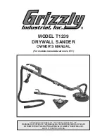 Grizzly T1239 Owner'S Manual preview