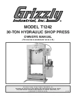 Предварительный просмотр 1 страницы Grizzly T1242 Owner'S Manual