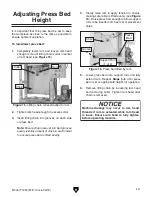 Предварительный просмотр 21 страницы Grizzly T1242 Owner'S Manual