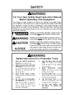 Предварительный просмотр 2 страницы Grizzly T21347 Owner'S Manual