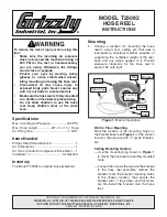 Preview for 1 page of Grizzly T23082 Instructions