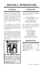 Preview for 6 page of Grizzly T23102 Owner'S Manual