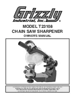 Grizzly T23108 Owner'S Manual предпросмотр