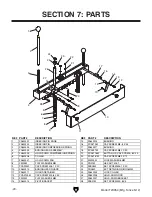 Предварительный просмотр 22 страницы Grizzly T23950 Owner'S Manual