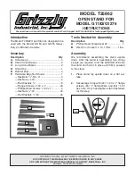 Preview for 1 page of Grizzly T25862 Instructions