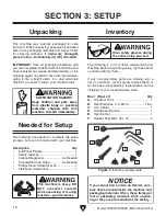 Предварительный просмотр 14 страницы Grizzly T25920 Owner'S Manual