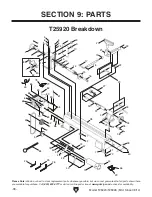 Предварительный просмотр 40 страницы Grizzly T25920 Owner'S Manual