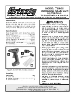 Grizzly T25955 Instructions preview