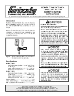 Preview for 1 page of Grizzly T26673 Instructions