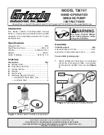 Grizzly T26747 Instructions preview