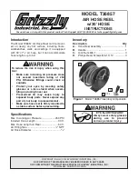 Preview for 1 page of Grizzly T26857 Instructions