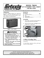 Grizzly T26898 Instructions предпросмотр