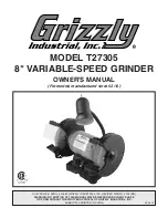 Grizzly T27305 Owner'S Manual preview