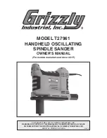 Grizzly T27961 Owner'S Manual preview