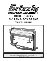 Grizzly T28325 Owner'S Manual preview