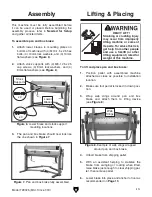 Preview for 15 page of Grizzly T28325 Owner'S Manual