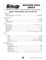 Preview for 6 page of Grizzly T28798 Owner'S Manual