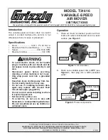 Grizzly T31616 Instructions предпросмотр