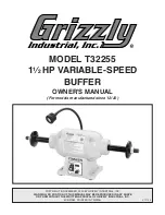 Grizzly T32255 Owner'S Manual предпросмотр