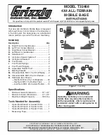 Grizzly T32468 Instructions Manual preview
