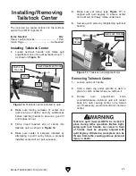 Предварительный просмотр 23 страницы Grizzly T32536 Owner'S Manual