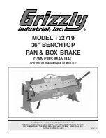 Grizzly T32719 Owner'S Manual предпросмотр