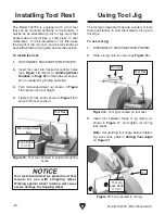 Preview for 22 page of Grizzly T32720 Owner'S Manual