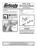 Предварительный просмотр 1 страницы Grizzly T32795 Instructions