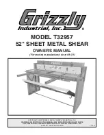 Предварительный просмотр 1 страницы Grizzly T32957 Owner'S Manual