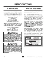 Preview for 4 page of Grizzly T33150 Owner'S Manual