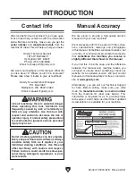 Preview for 4 page of Grizzly T33300 Owner'S Manual