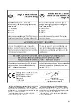 Предварительный просмотр 81 страницы Grizzly TSP 7525 K Translation Of The Original Instructions For Use