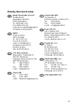 Preview for 87 page of Grizzly TSP 7525 K Translation Of The Original Instructions For Use