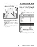 Предварительный просмотр 30 страницы Grizzly Vertical Mill G0667X Owner'S Manual