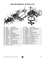 Предварительный просмотр 63 страницы Grizzly Vertical Mill G0667X Owner'S Manual