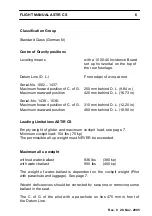 Preview for 6 page of Grob Astir CS G102 Flight Manual