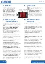 Предварительный просмотр 10 страницы Grob CUBIC BJ Operating Instructions Manual