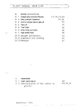 Preview for 5 page of Grob G 103 TWIN II Flight Manual