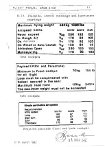 Preview for 14 page of Grob G 103 TWIN II Flight Manual