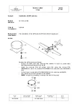 Preview for 1 page of Grob G 115E Service Letter