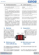 Preview for 13 page of Grob MC Basic Operating Instructions Manual